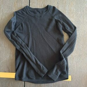 Black lululemon long sleeve sweater